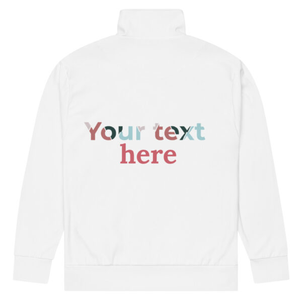 Unisex track jacket